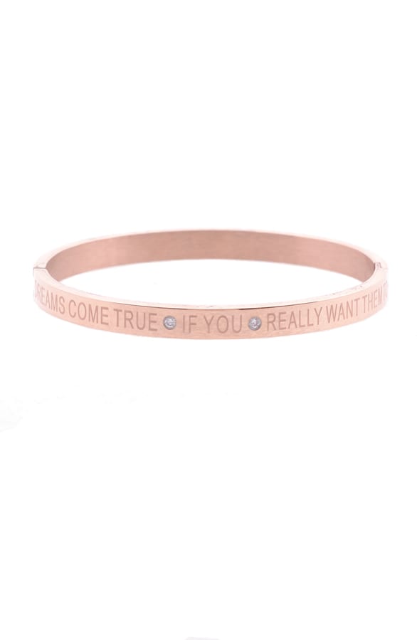 Dreams Come True Armband Rosé – shoparchief, foto 1