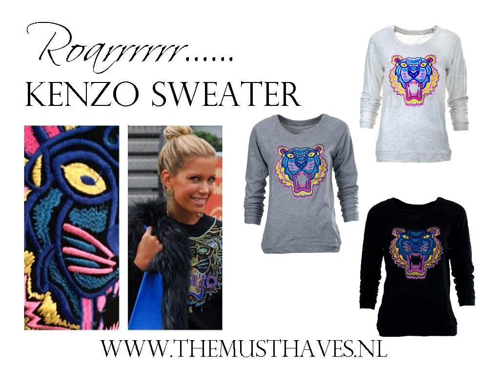 Kenzo Trui Tijger