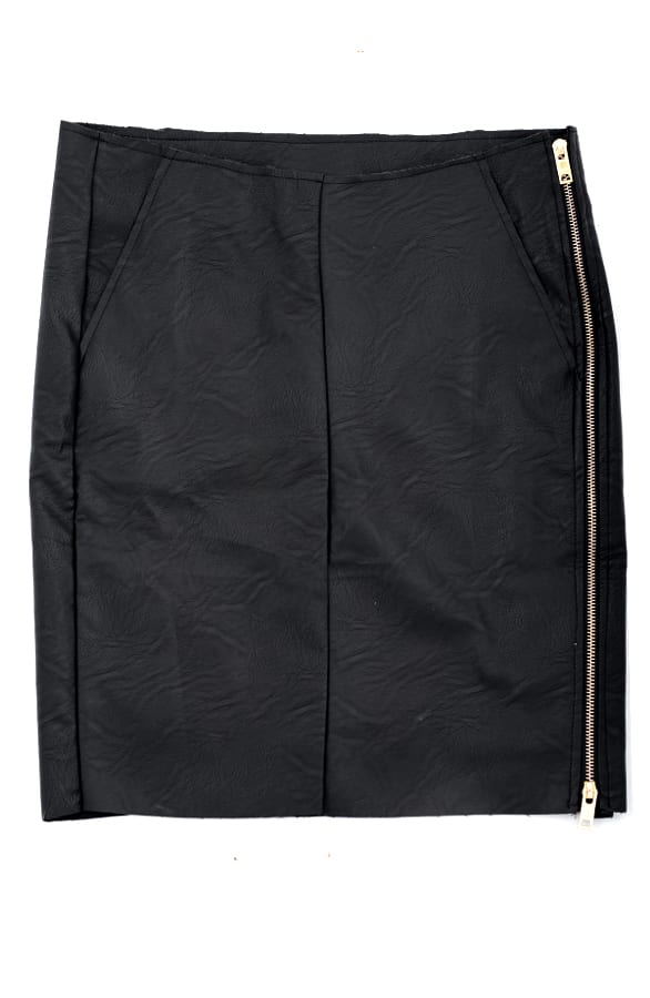 Leather Skirt Zip – shoparchief, foto 1