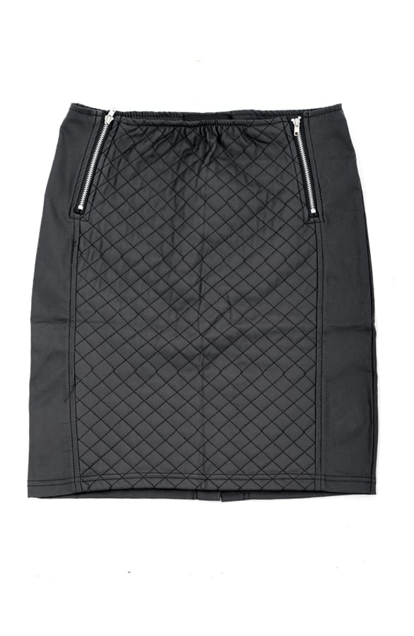Leather Skirt Lozenge – shoparchief, foto 1