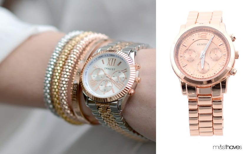 Rosé Horloge By The Musthaves