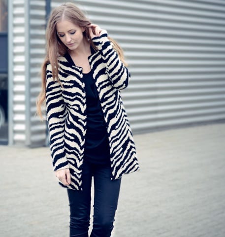 Wild Zebra Cardigan – shoparchief, foto 2