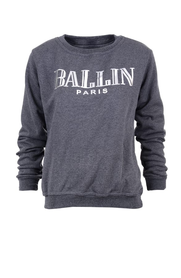 Ballin Sweater Grey Zilver 2.0 – shoparchief, foto 1
