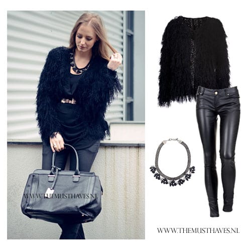 Furry Fluffy Harig Vest
