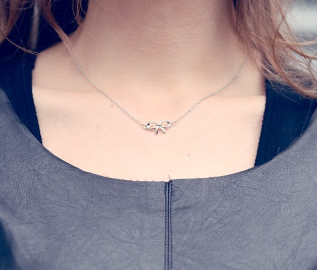 Infinity Necklace Zilver – shoparchief, foto 2