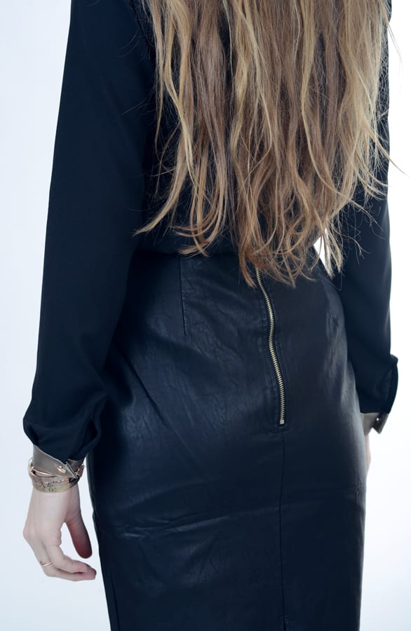 Leather Skirt I Want – shoparchief, foto 3