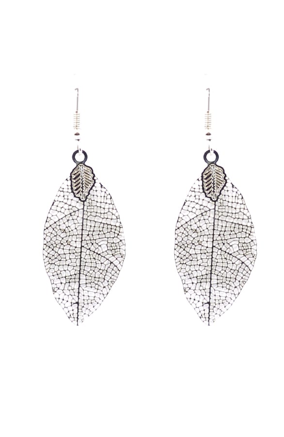 Leaves Oorbel Zilver – shoparchief, foto 1
