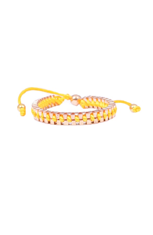 Silk Yellow Bracelet – shoparchief, foto 1