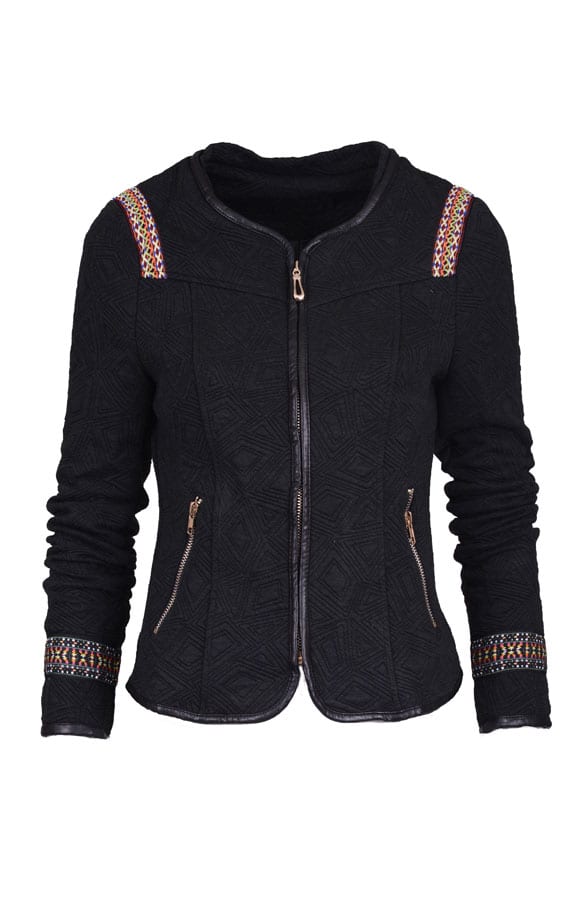 Aztec Jacket Black – shoparchief, foto 1