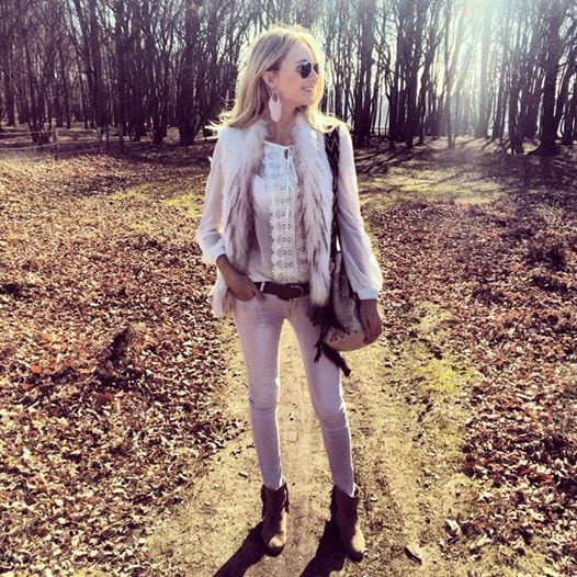 Lovely Lace Blouse White – shoparchief, foto 4