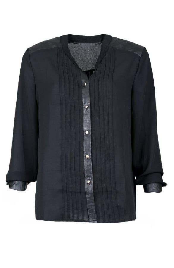 Leather Shoulder Black – shoparchief, foto 1
