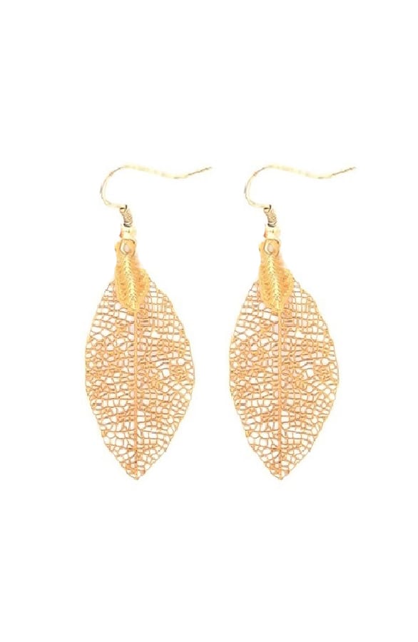 Leaves Oorbel Goud – shoparchief, foto 1