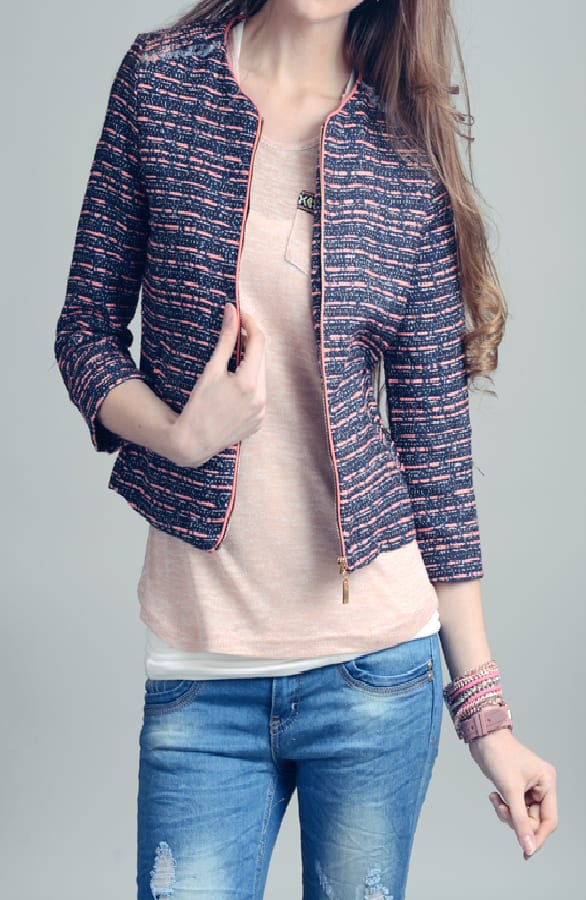 Tweed Jacket Pink – shoparchief, foto 2