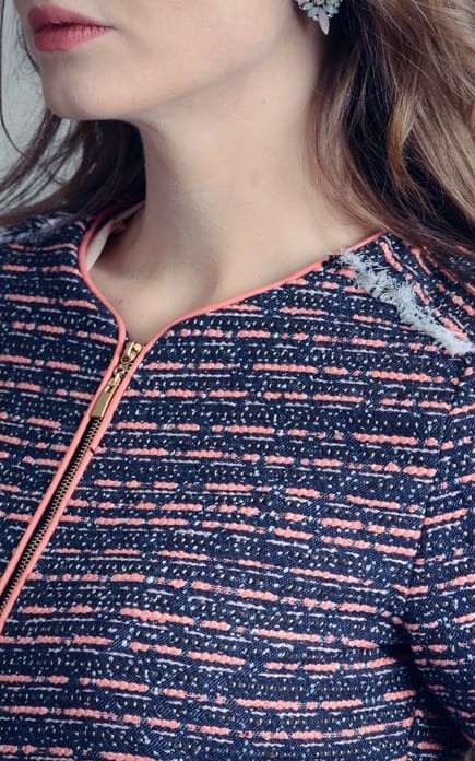 Tweed Jacket Pink – shoparchief, foto 3