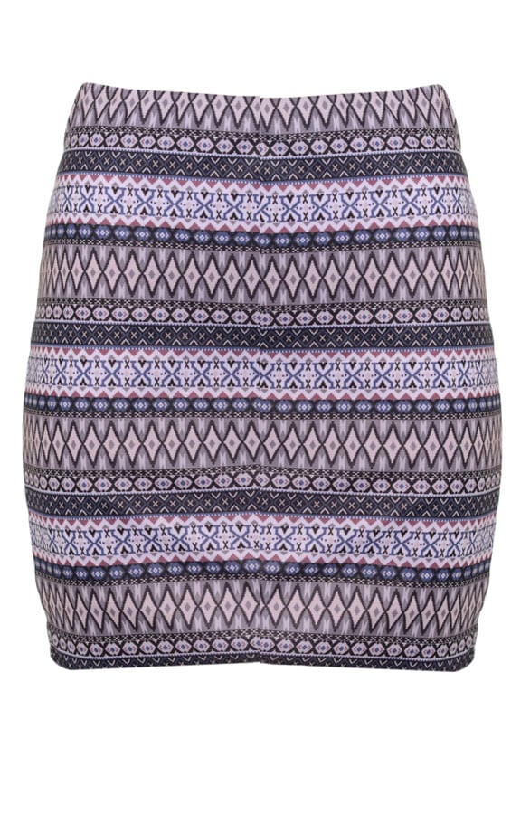 Aztec Skirt Grey – shoparchief, foto 1