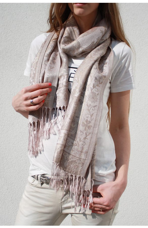 Believe It Champagne Sjaal – shoparchief, foto 2