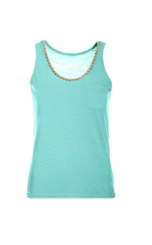 Chain Top Turquoise – shoparchief, foto 1