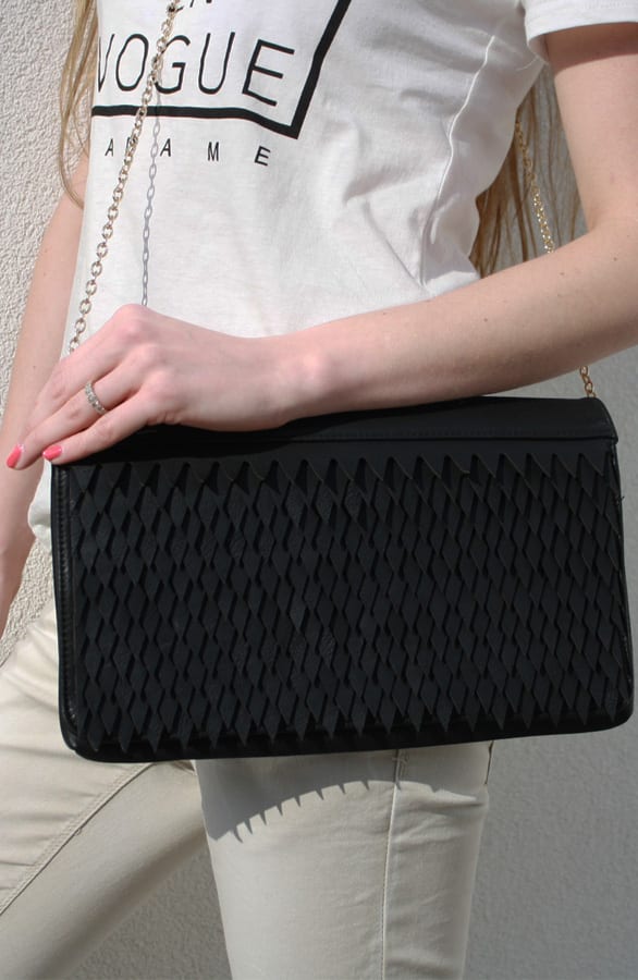 Croc Clutch Black – shoparchief, foto 2