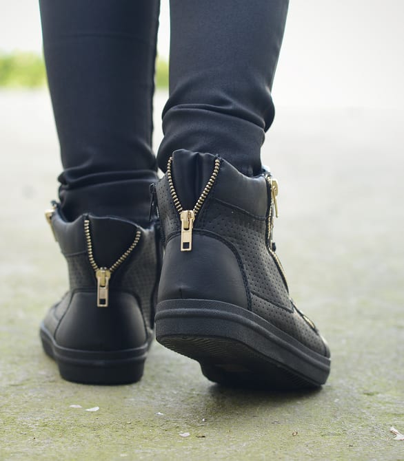 Glam Sneakers Black – shoparchief, foto 3
