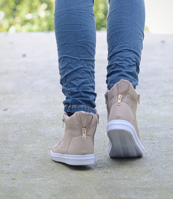Summer Sneakers Beige – shoparchief, foto 3