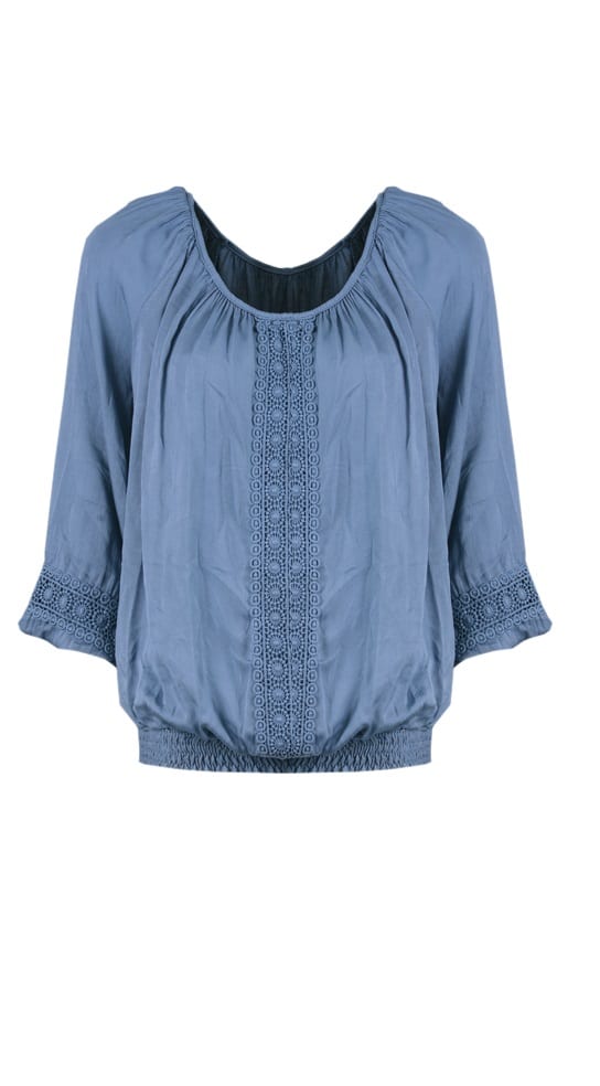 Ibiza Blouse Denim – shoparchief, foto 1