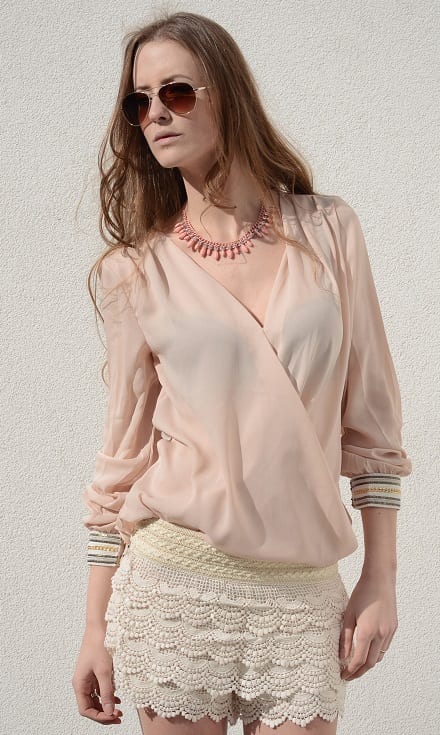 Romance Pink Necklace – shoparchief, foto 2