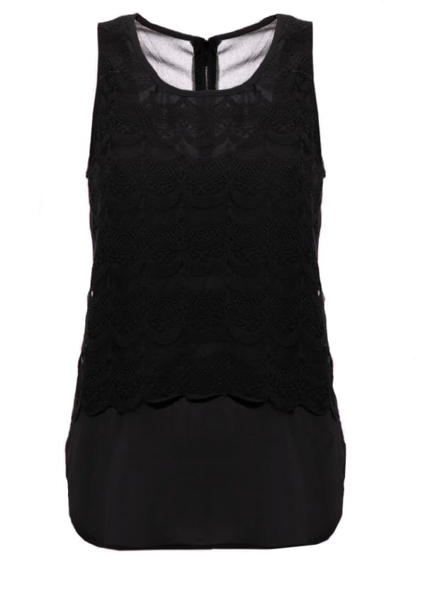 Lace Top Black – shoparchief, foto 1
