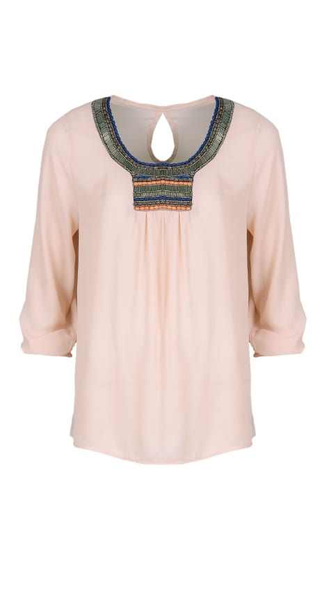 Majestic Blouse Zalm – shoparchief, foto 1