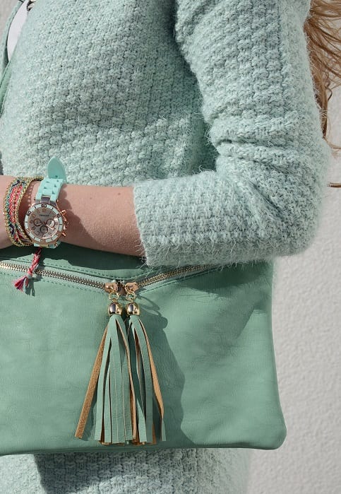 Tassel Clutch Mist – shoparchief, foto 2