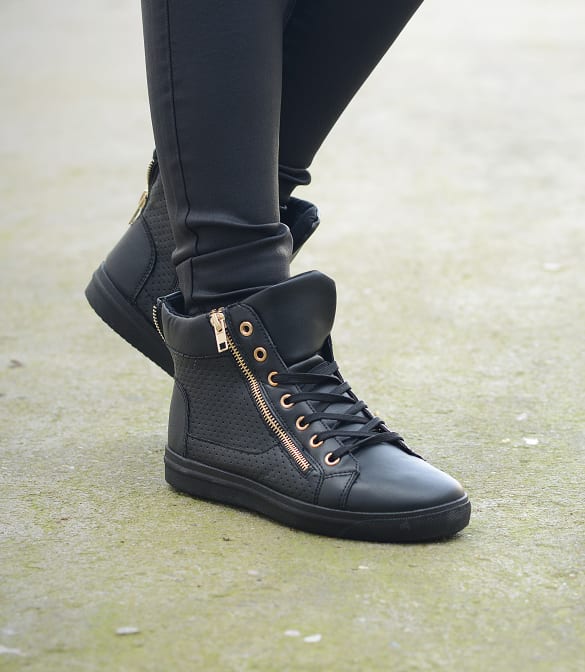 Glam Sneakers Black – shoparchief, foto 2
