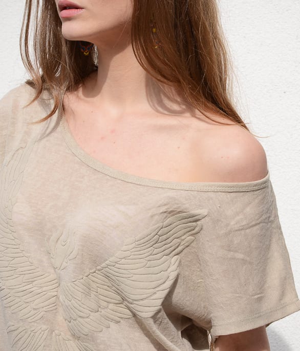 Wings Coating Taupe – shoparchief, foto 3