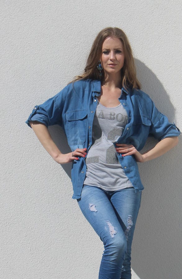 Jacobs Denim Blouse – shoparchief, foto 3