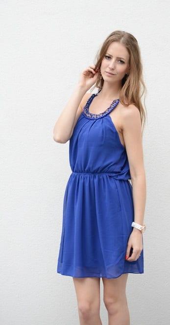 Miracle Dress Kobalt – shoparchief, foto 3
