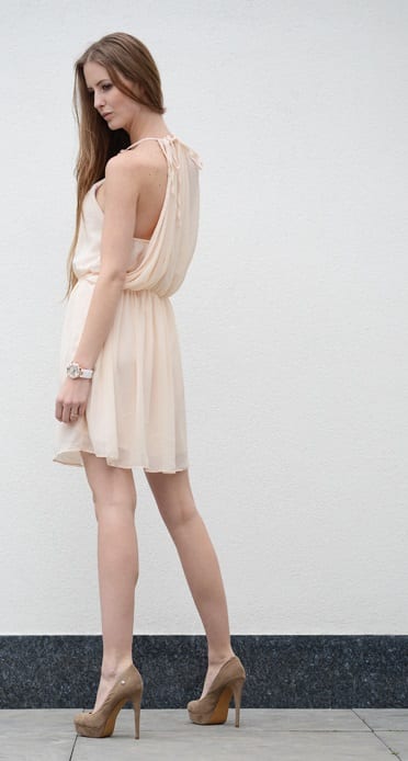 Miracle Dress Peach – shoparchief, foto 3