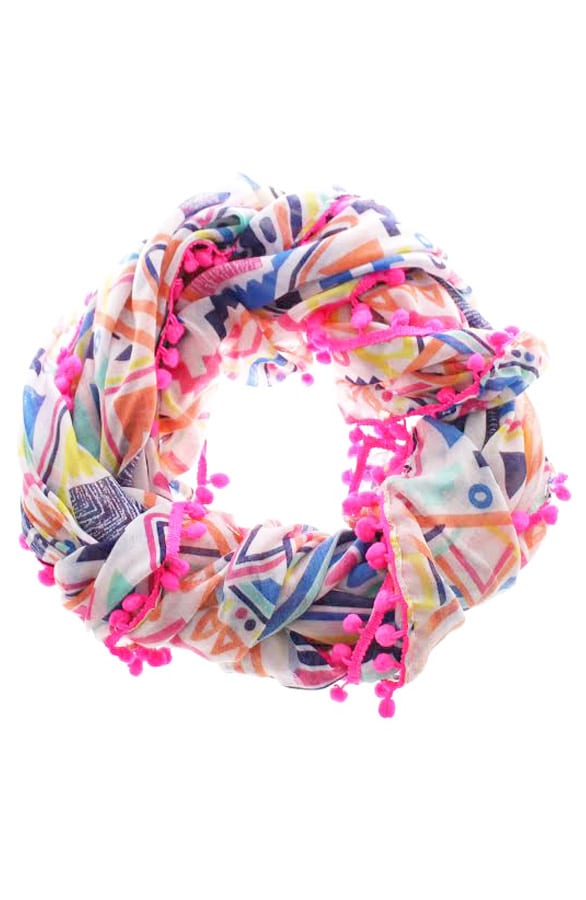 Neon Pompon Sjaal – shoparchief, foto 1