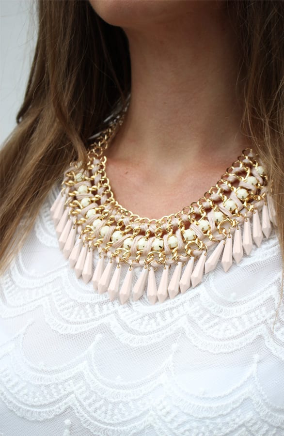 Lana Necklace Cream – shoparchief, foto 2