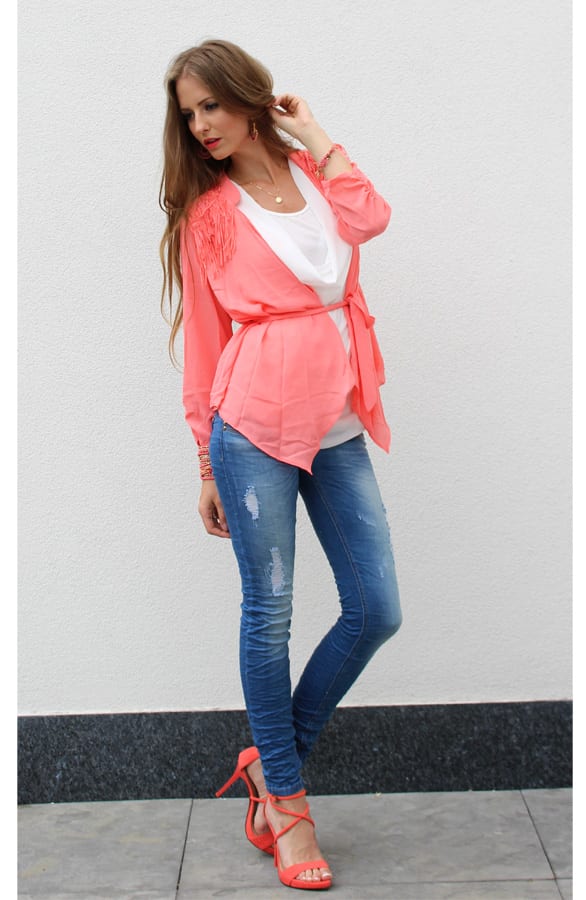 Cherry Blouse Franjes – shoparchief, foto 3