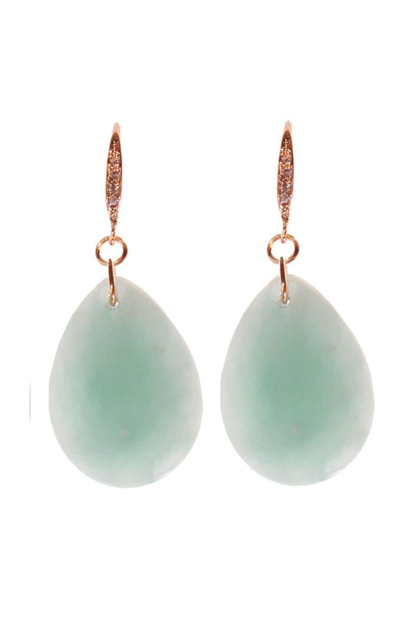 Gemstone Mint Oorbel – shoparchief, foto 1