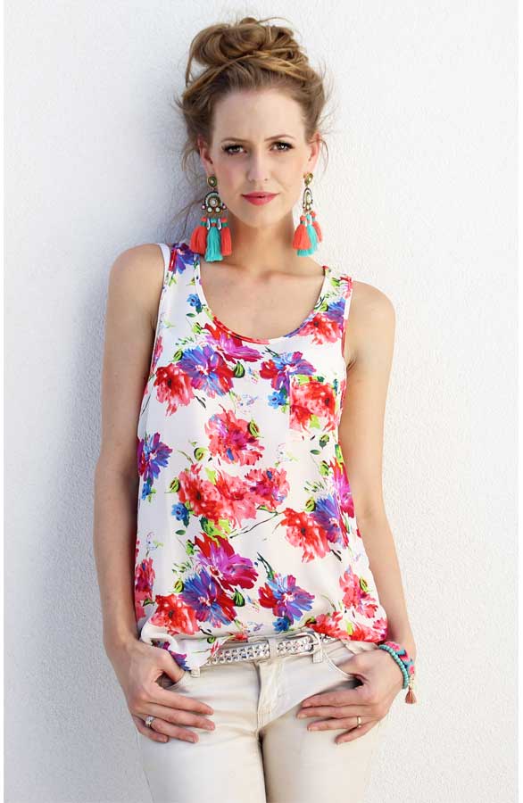 Sunny Flower Top – shoparchief, foto 2