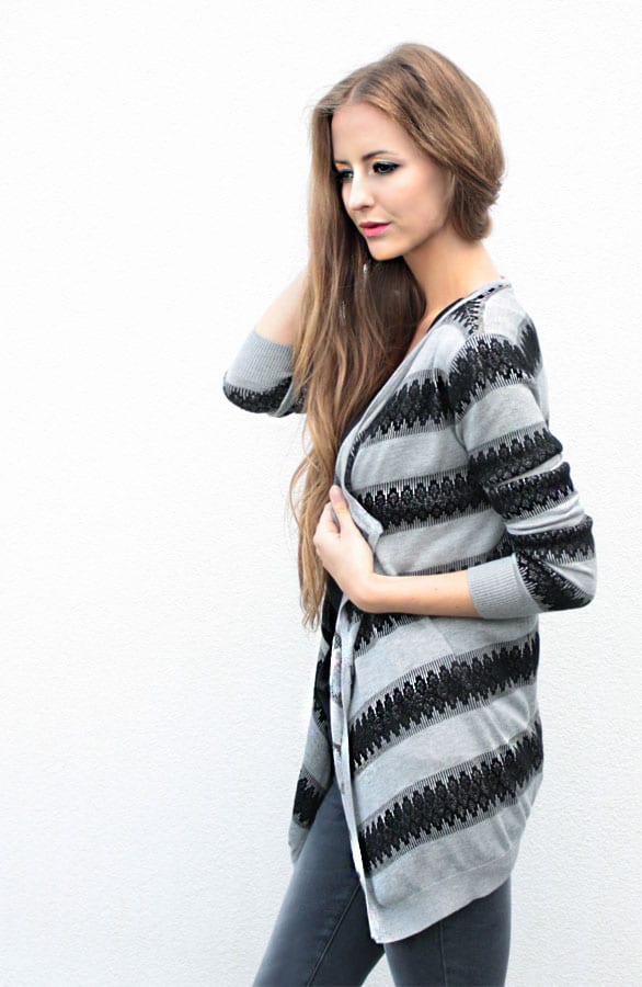Brocante Cardigan Grey – shoparchief, foto 2