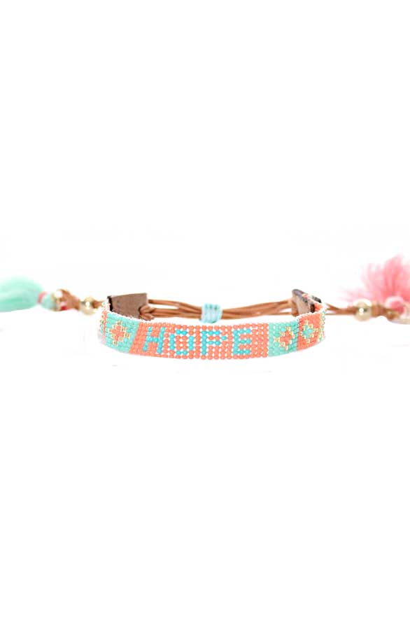 Hope Bracelet Leather – shoparchief, foto 1