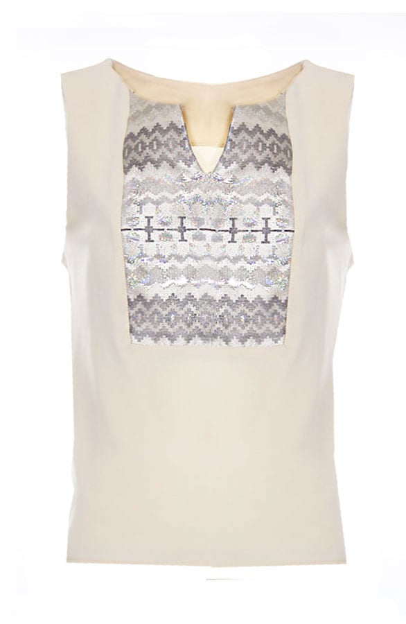 Mademoiselle top beige – shoparchief, foto 1