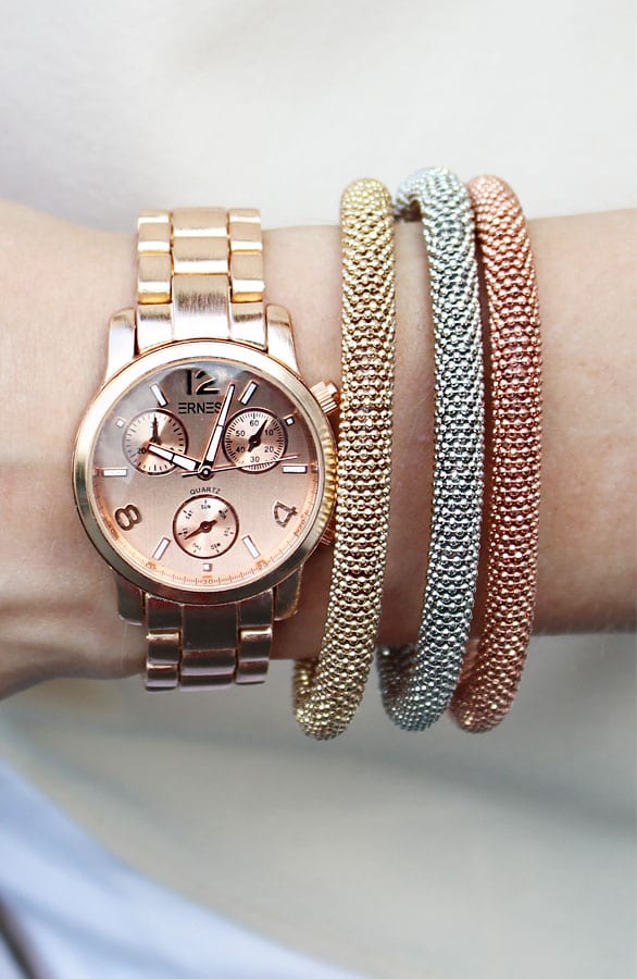 Plated Bracelet Rose – shoparchief, foto 5