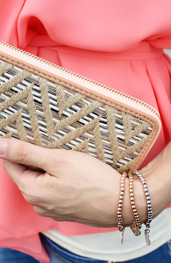 Bamboo Wallet Pink – shoparchief, foto 2