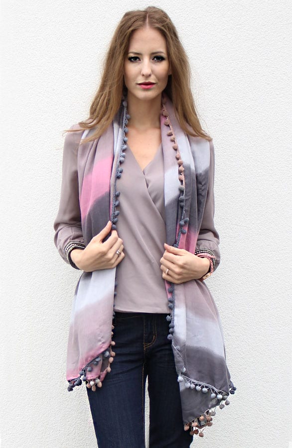 Dip Dye Dusk Sjaal – shoparchief, foto 2