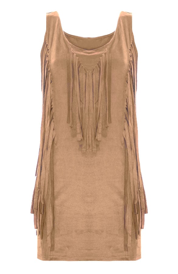 Indian Fringe Taupe – shoparchief, foto 1