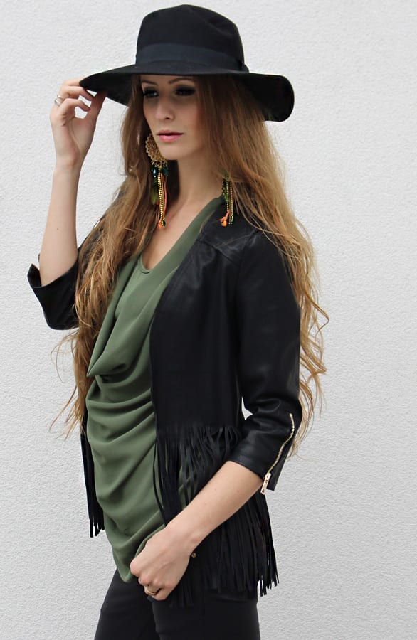 Kimono Leather Black – shoparchief, foto 3