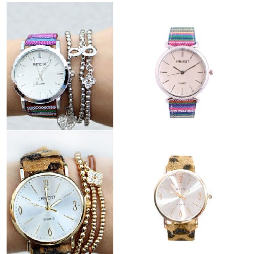 Musthave Horloge met Print
