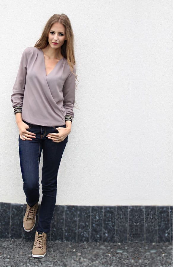 Marant Blouse Taupe – shoparchief, foto 2