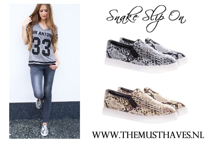 Schoenen met Slangenprint